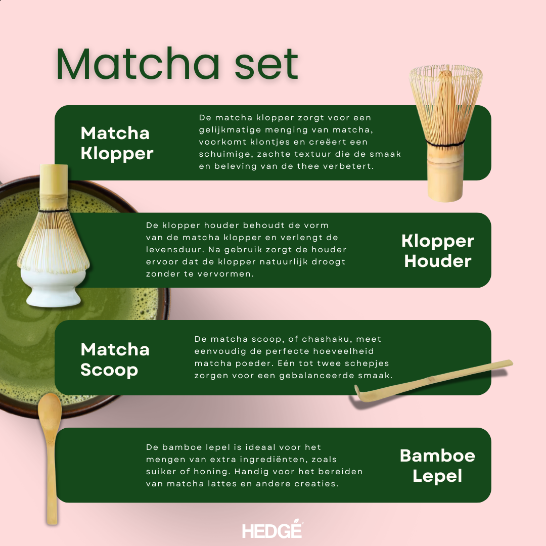 Hedge® Matcha Set Mini