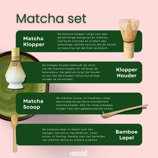 Hedge® Matcha Set Mini