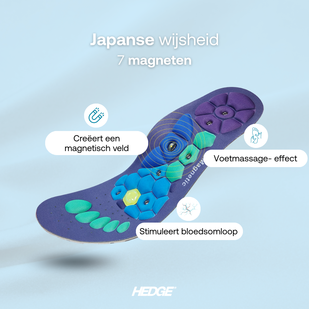 Magnetische inlegzolen